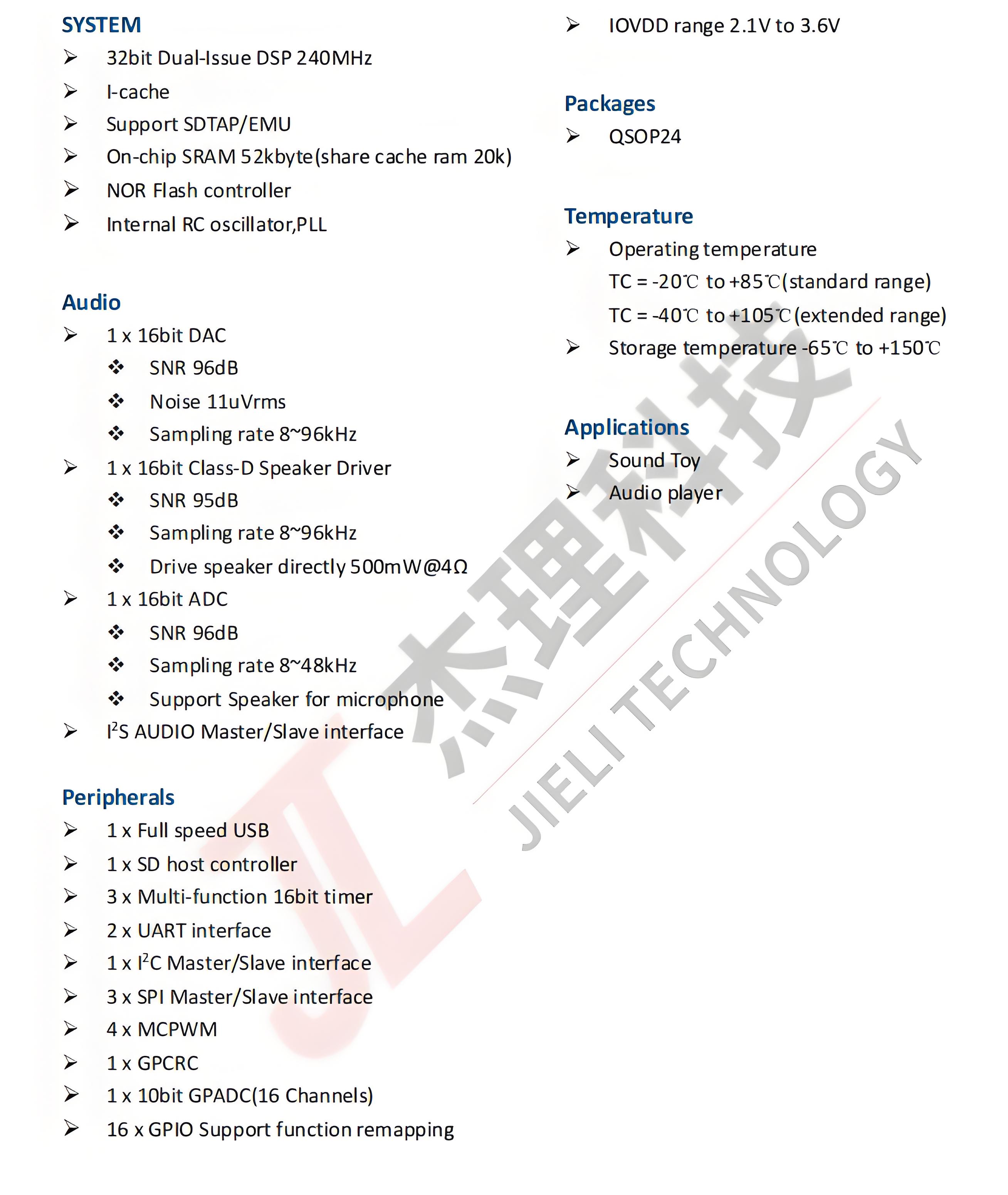 AD245A Features